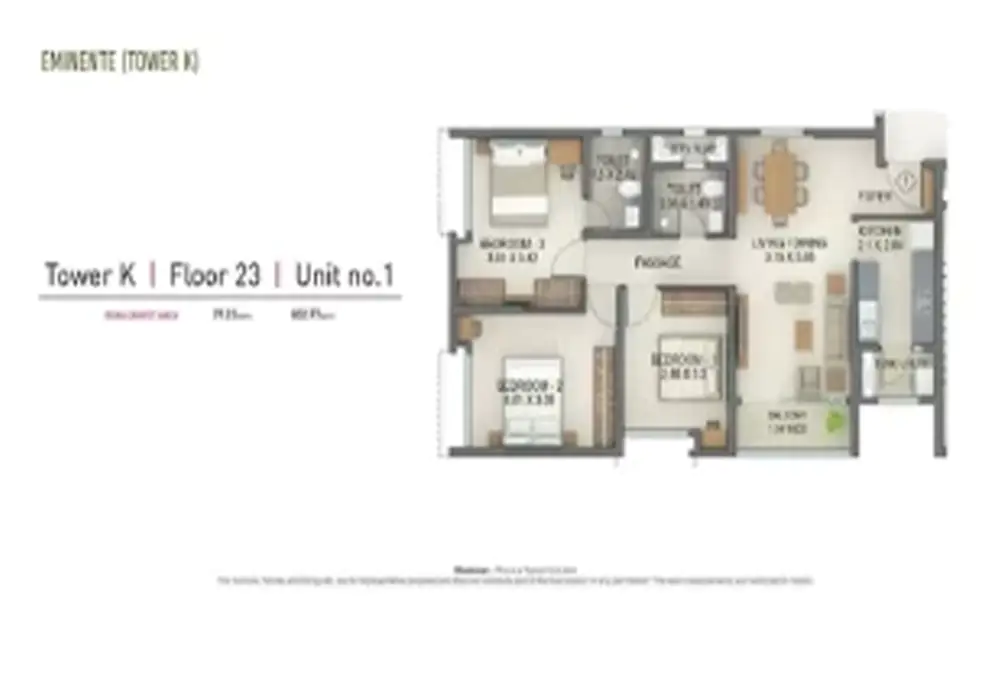 3 BHK